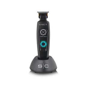 StyleCraft Precision Saber Hair Trimmer Cordless Digital Brushless Motor Metal Trimmer (SC403BP)-Clipper Vault