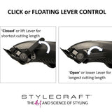 StyleCraft Rogue Clipper/Trimmer Combo Set w/ Microchipped Magnetic Motor - Metallic Matte Gunmetal (SC201N)