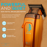 StyleCraft Saber 2 Cordless Digital Brushless Motor Clipper - Orange (SC617O)