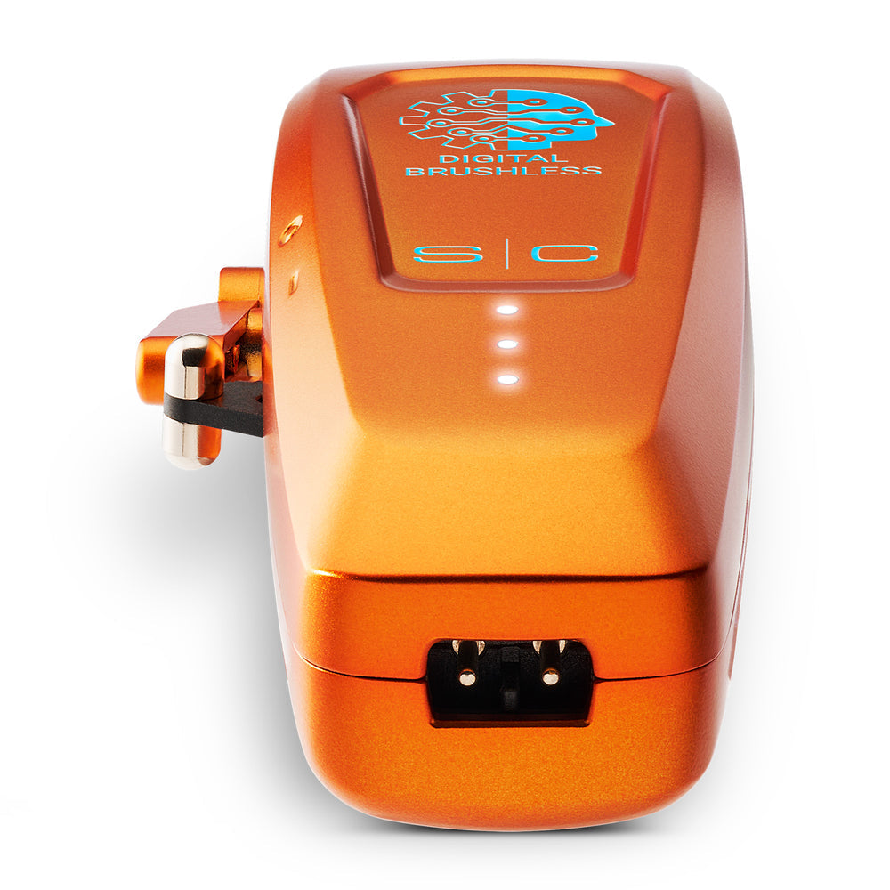 StyleCraft Saber 2 Cordless Clipper & Trimmer Bundle - Orange (SC617O/SC421O)