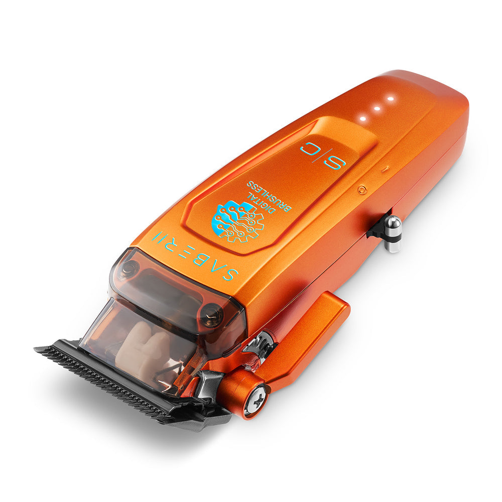 StyleCraft Saber 2 Cordless Clipper & Trimmer Bundle - Orange (SC617O/SC421O)