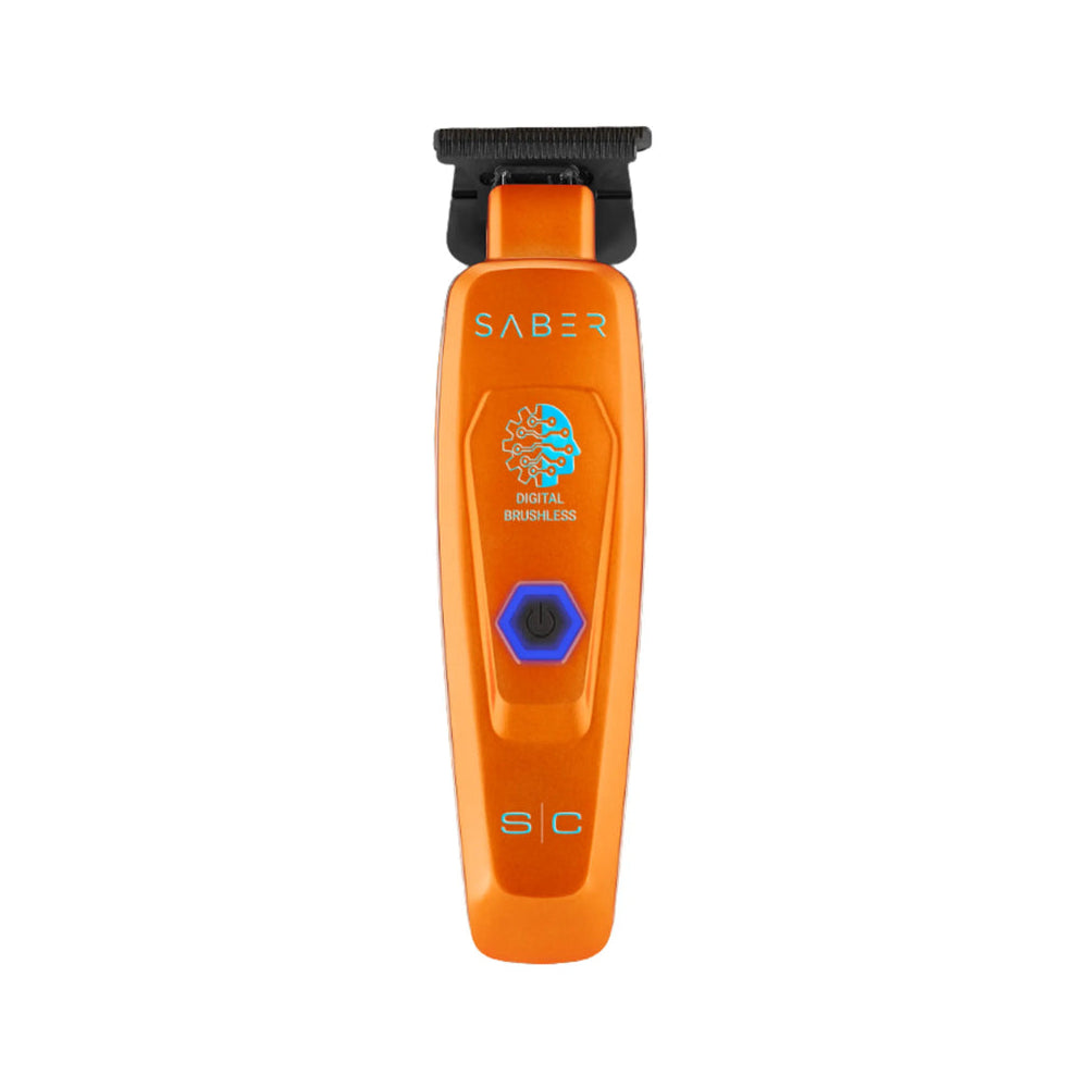 StyleCraft Saber Cordless Digital Brushless Motor Trimmer - Orange (SC421O)