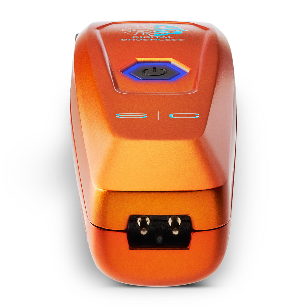 StyleCraft Saber Cordless Digital Brushless Motor Trimmer - Orange (SC421O)