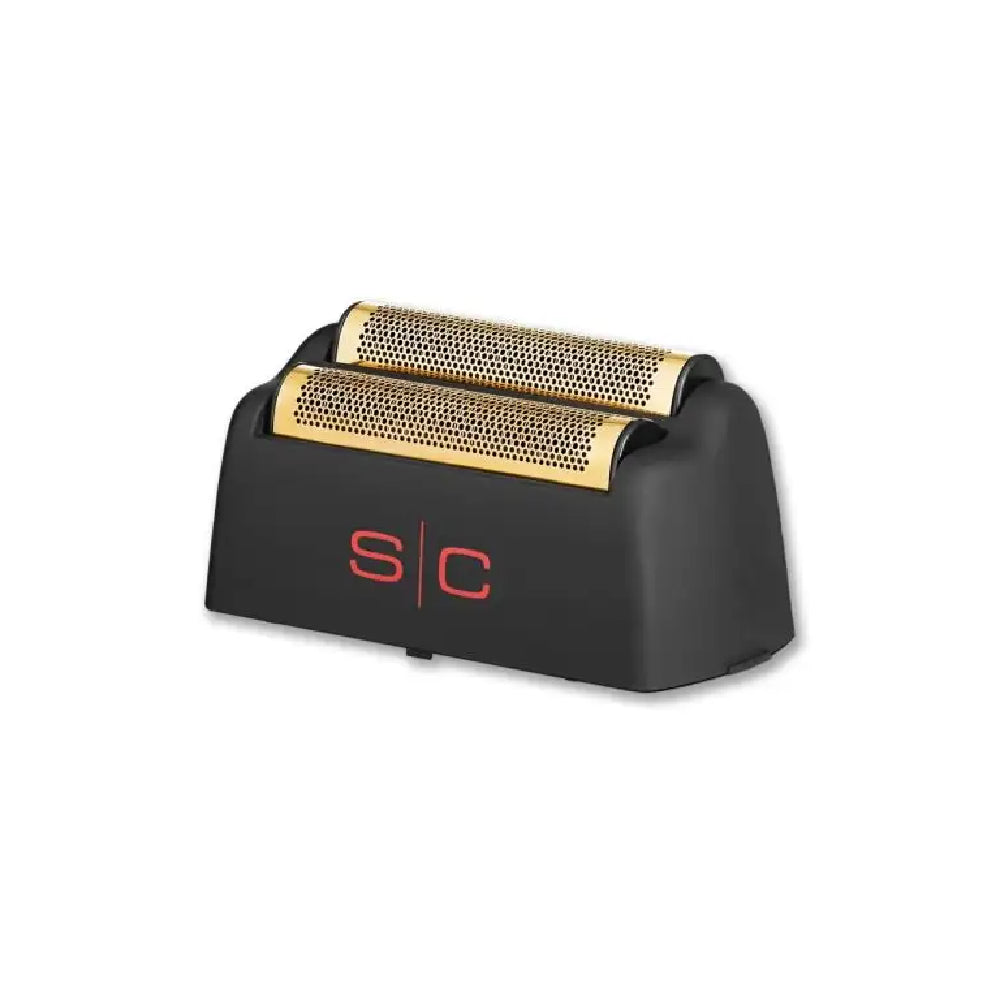 StyleCraft Gold Titanium Foil Head & Cutter Replacement Set for Rebel Shaver (SC555G)