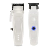 StyleCraft Limited Edition Saber II Cordless Digital Brushless Motor Clipper + Trimmer - White (SC619/SC421W) (Combo) [PRE-ORDER]