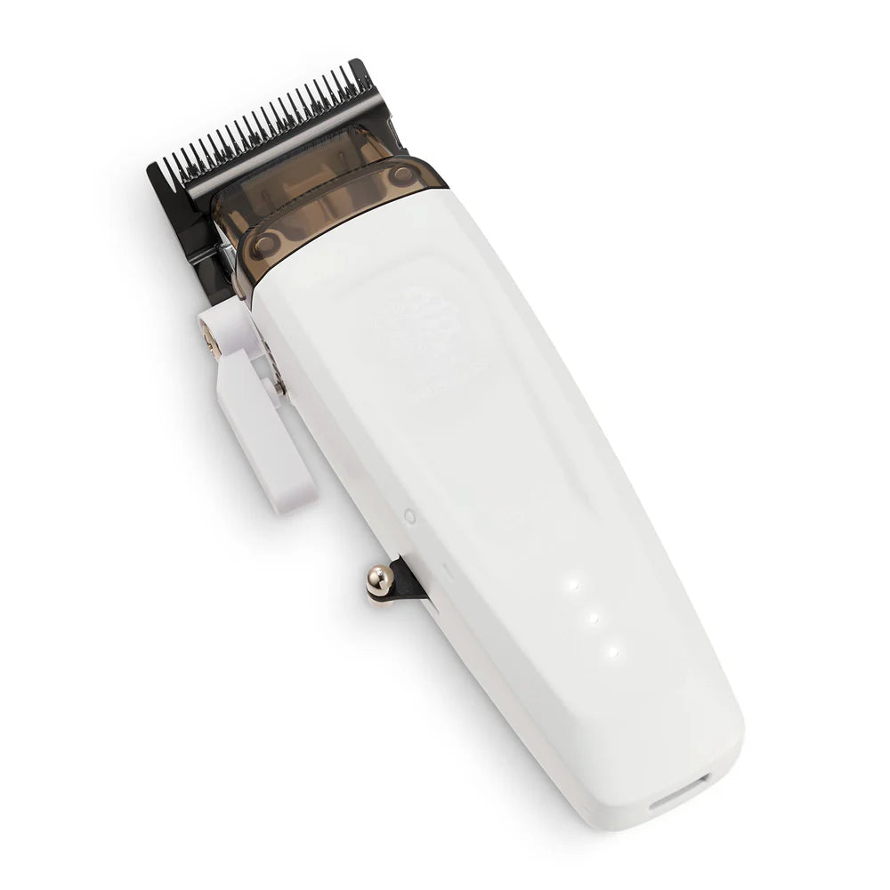 StyleCraft Limited Edition Saber II Cordless Digital Brushless Motor Clipper + Trimmer - White (SC619/SC421W) (Combo) [PRE-ORDER]