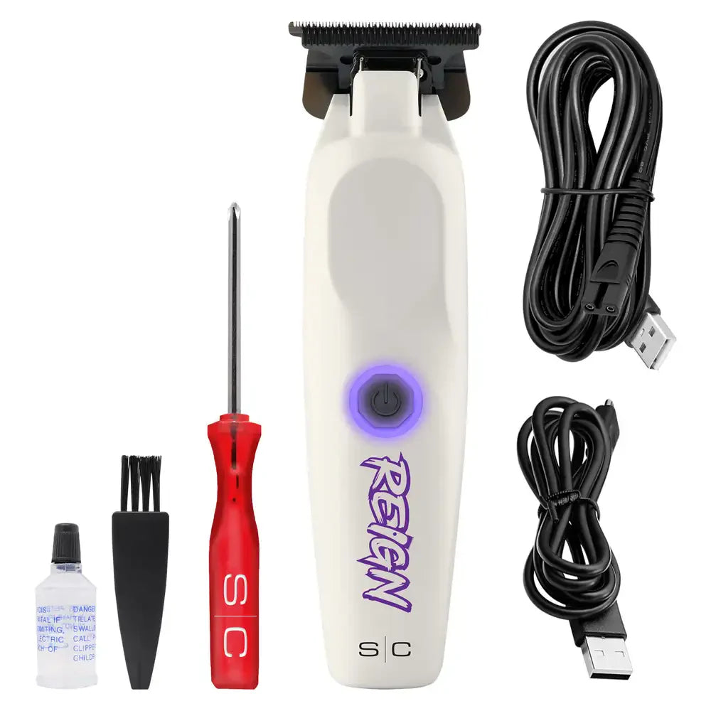 StyleCraft Reign Digital Brushless Motor Cordless Clipper + Trimmer (Combo) (SC620W + SC422W)
