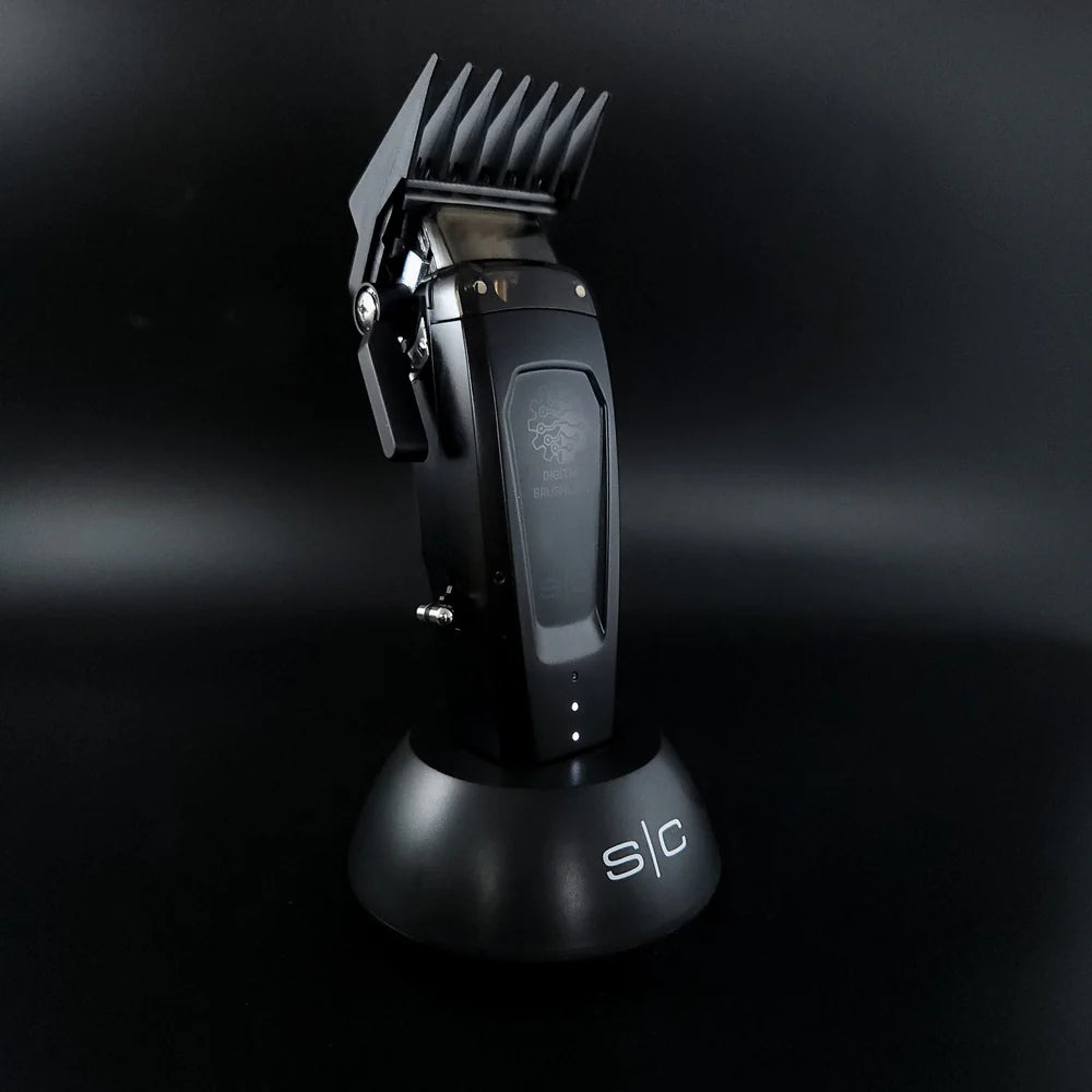 StyleCraft Saber 2.0 Cordless Modular Clipper w/ High-Torque Digital Brushless Motor - (Black or Gold) (SC617)