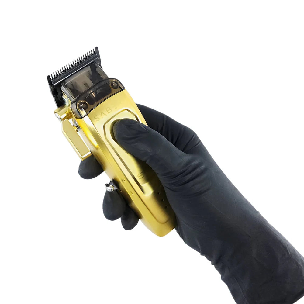 StyleCraft Saber 2.0 Cordless Modular Clipper w/ High-Torque Digital Brushless Motor - (Black or Gold) (SC617)
