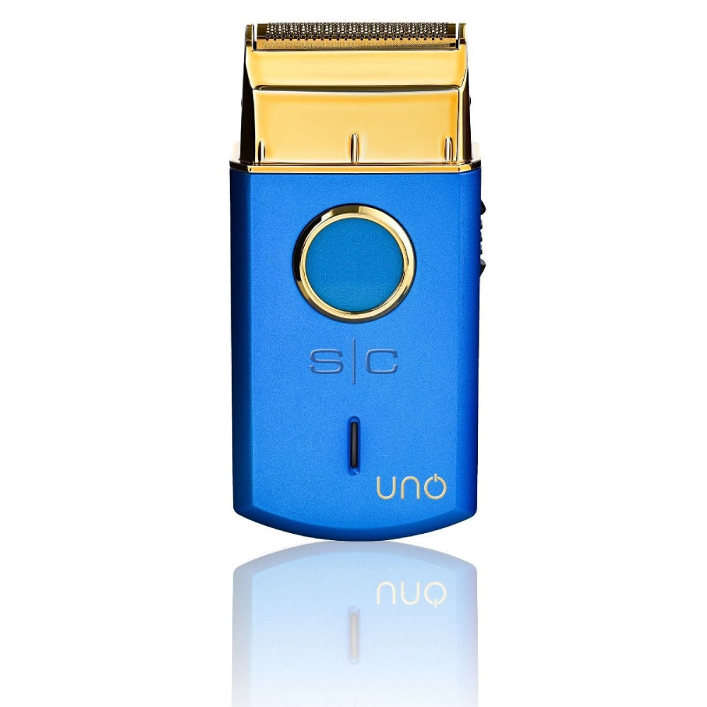 StyleCraft Uno USB Rechargeable Single Foil Shaver - Blue (SCUNOSFSB)