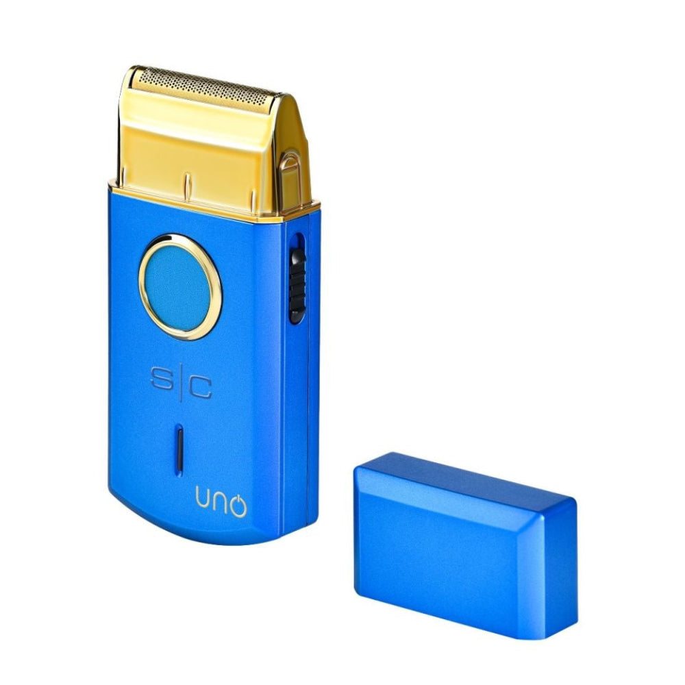 StyleCraft Uno USB Rechargeable Single Foil Shaver - Blue (SCUNOSFSB)