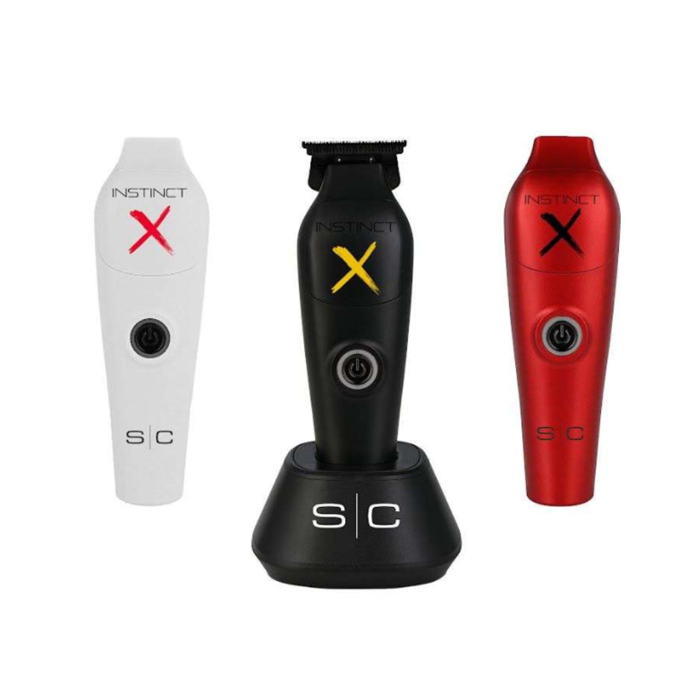 StyleCraft Instinct X Metal Trimmer - Professional Cordless Hair Trimmer with IN2 Vector Motor