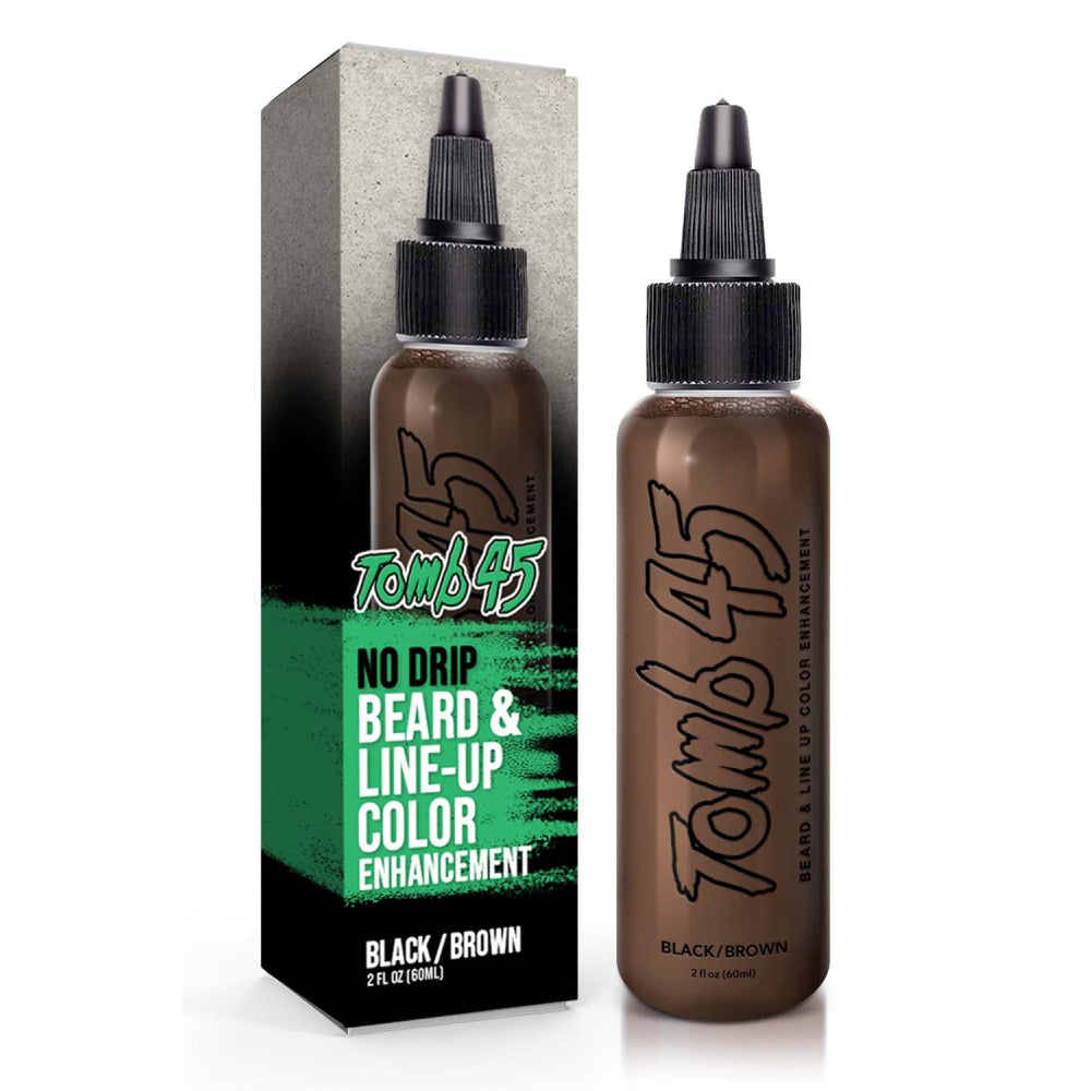 Tomb45 No Drop Enhancement Color for Beard & Line Up - Brown / Black