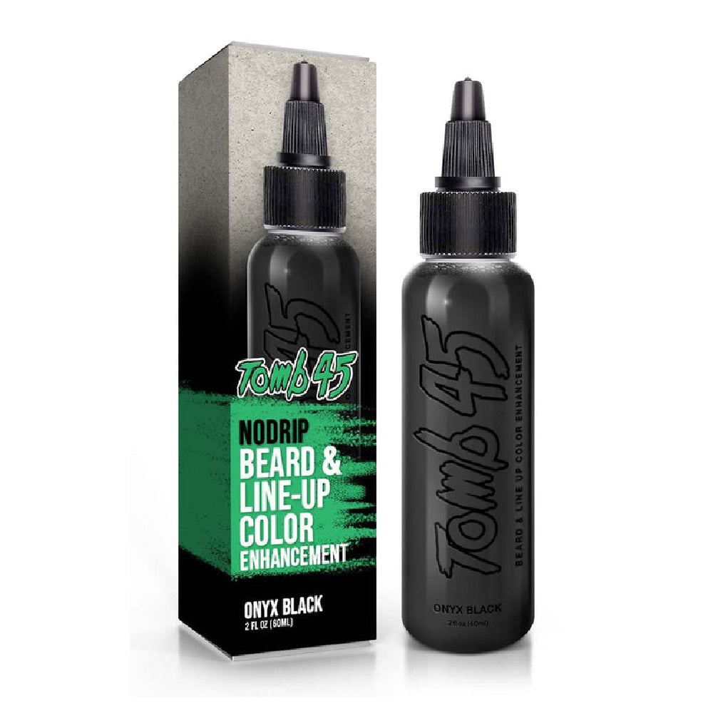 Tomb45 No Drop Enhancement Color for Beard & Line Up - Onyx Black