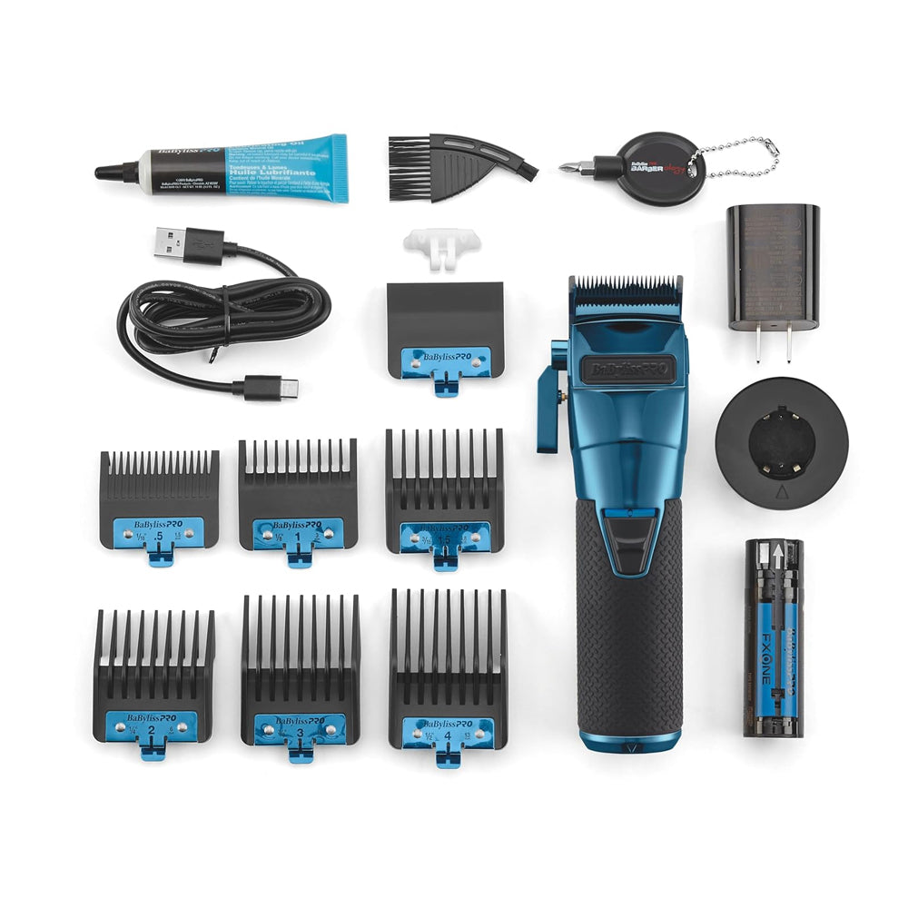 Babyliss Pro FXONE Gold/Black/Blue/Rose Cordless Clipper (#FX899)-Clipper Vault