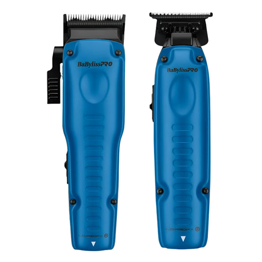 Babyliss Pro FXONE Lo-ProFX Limited Edition Black & Blue Clipper + Trimmer (Combo)