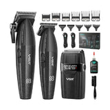 VGR V-640 S3 Professional 3-in-1 Clipper, Trimmer & Foil Shaver Combo