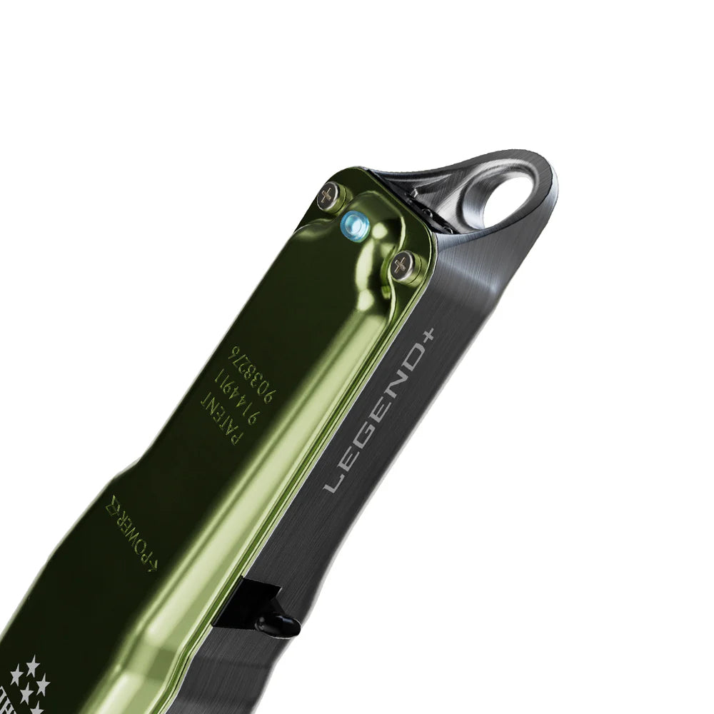 Wahl Professional All-Metal Legend+ Cord/Cordless Clipper (Green / Purple)