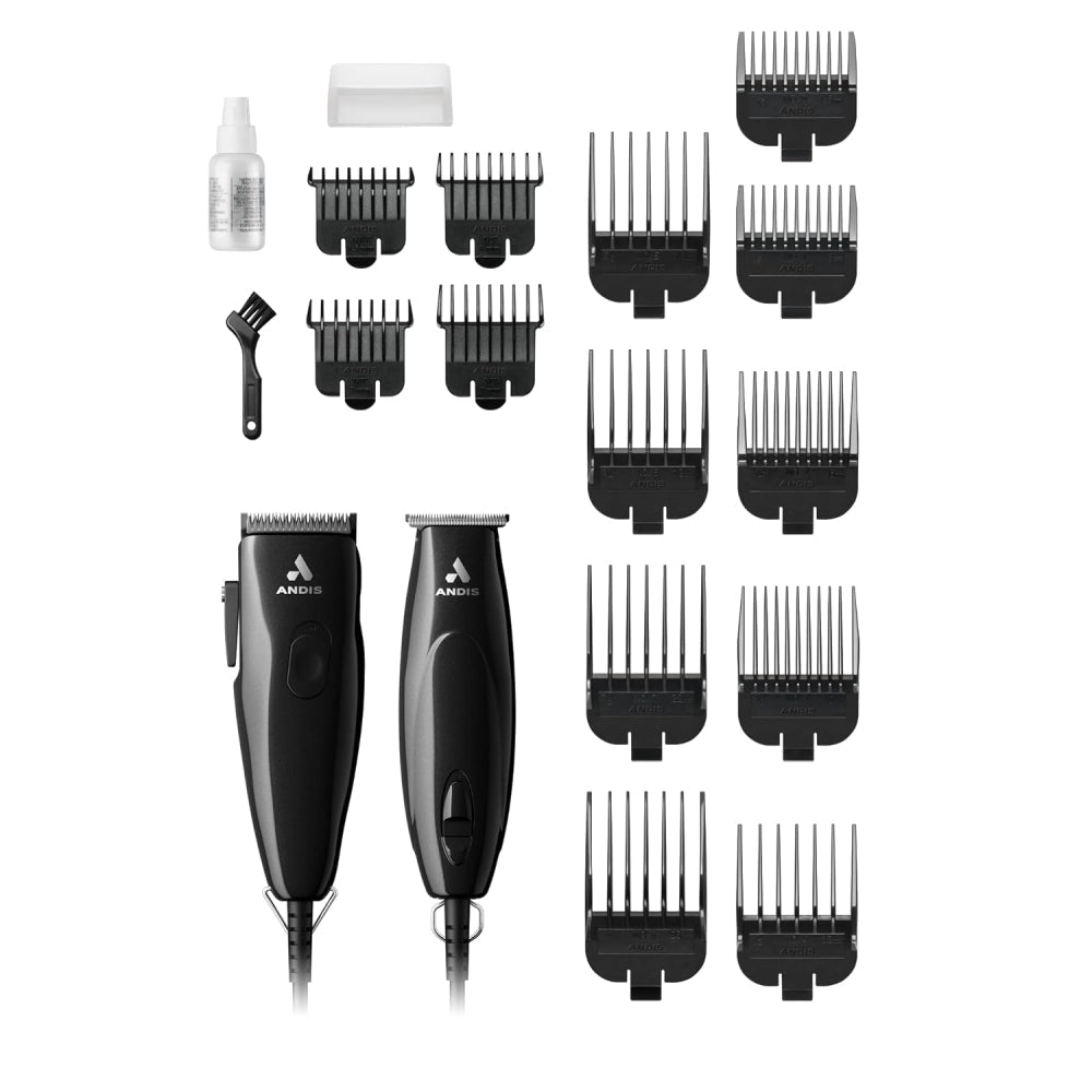 Andis PivotPro Hair Clipper and Trimmer Combo Set-Clipper Vault