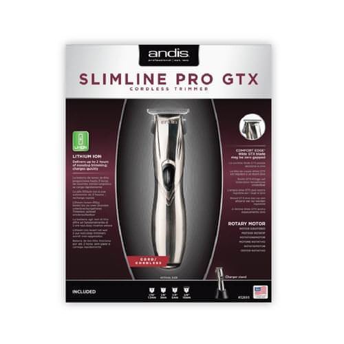 Andis Slimline Pro GTX Lithium Powered Cordless Trimmer-Clipper Vault