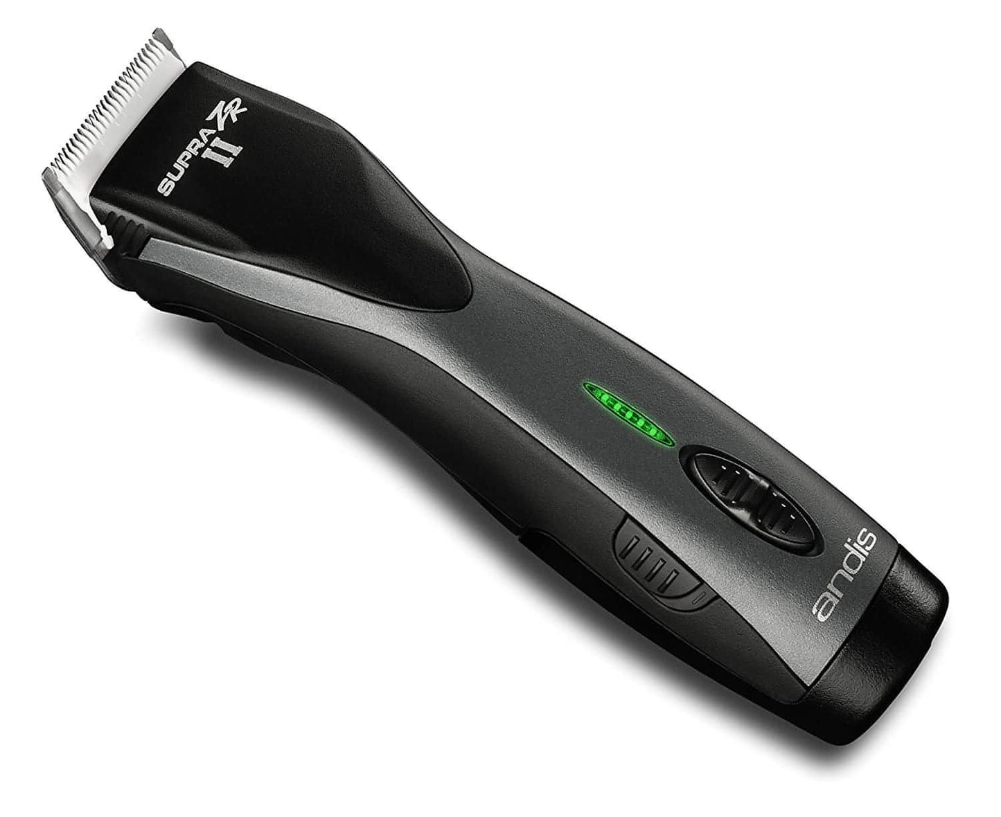 Andis Supra ZR II Cordless 5-Speed Detachable Blade Clipper With Lithium Ion Battery (79005)-Clipper Vault