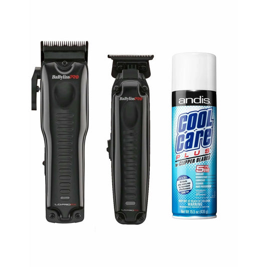BaByliss Lo Pro Clipper (FX825) + Trimmer (FX726) + Clipper Spray (Combo)-Clipper Vault