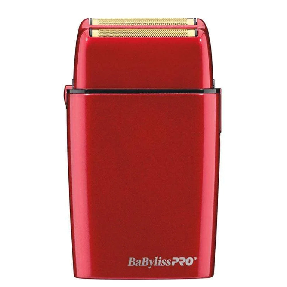 BaByliss Pro Double Foil Shaver (Red)-Clipper Vault