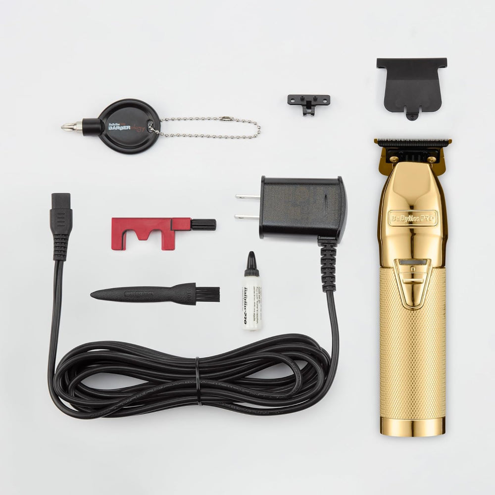 Babyliss Pro FX+ Upgraded All-Metal Lithium Trimmer (Gold / Silver / Rose Gold)-Clipper Vault