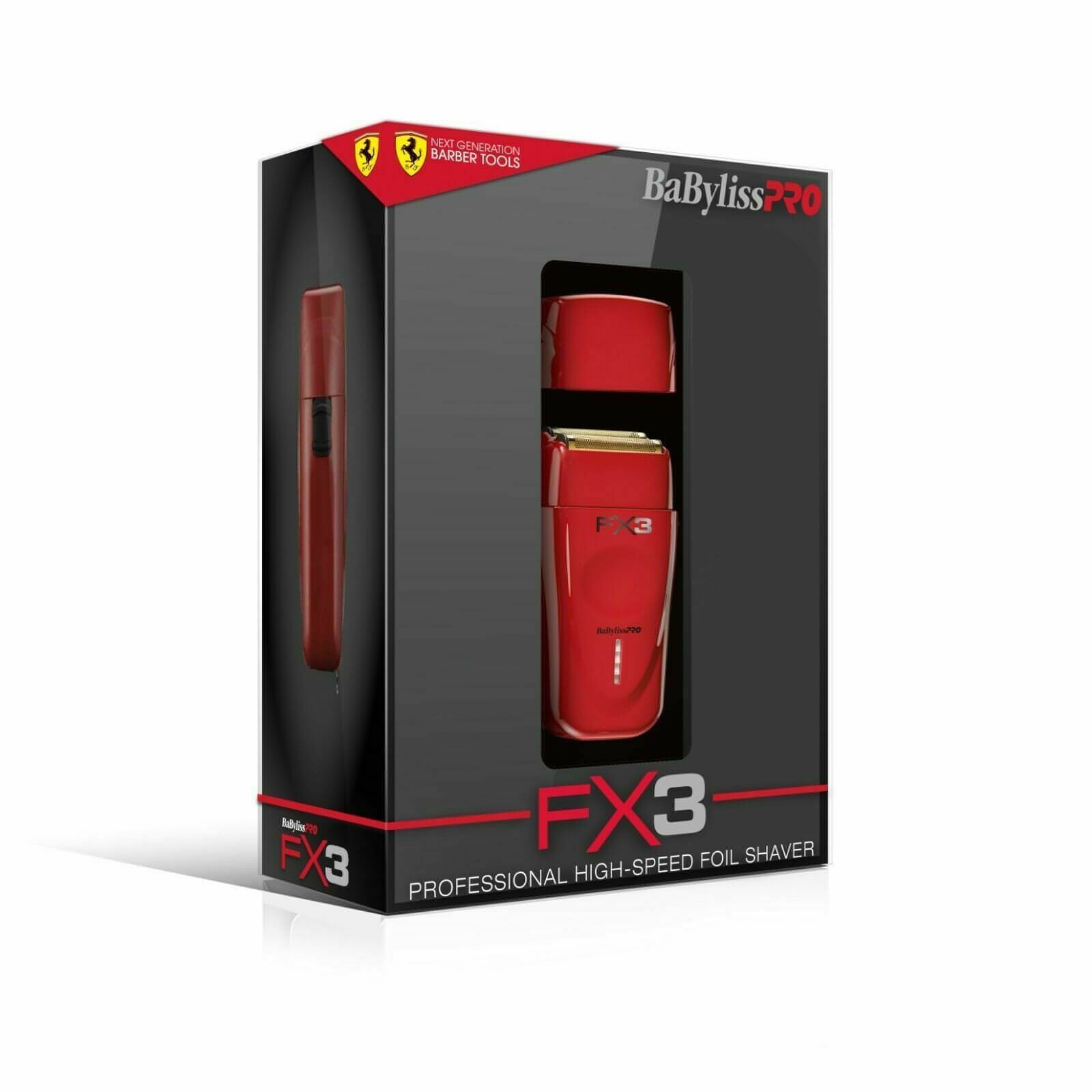 Babyliss Pro FX3 Professional High-Speed Foil Shaver-Clipper Vault