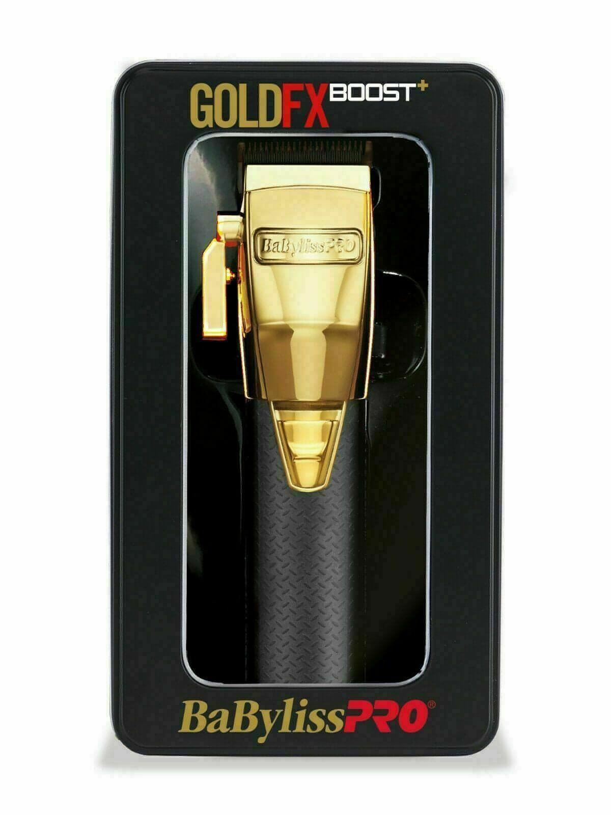 Babyliss Pro GoldFX Boost+ Cordless Clipper with Charging Base (Combo)-Clipper Vault