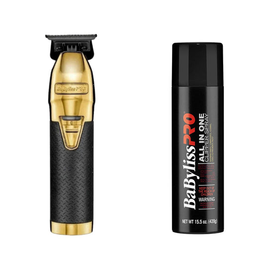 BaByliss PRO GoldFX Boost+ Cordless Gold Outlining Trimmer (Combo)-Clipper Vault