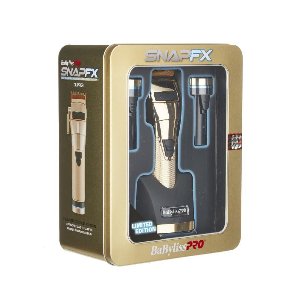 Babyliss Pro Limited Edition Gold SnapFX Clipper | FX890GI-Clipper Vault