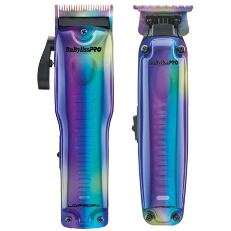 Babyliss Pro Lo-ProFX Clipper and Trimmer - Iridescent (Combo)-Clipper Vault