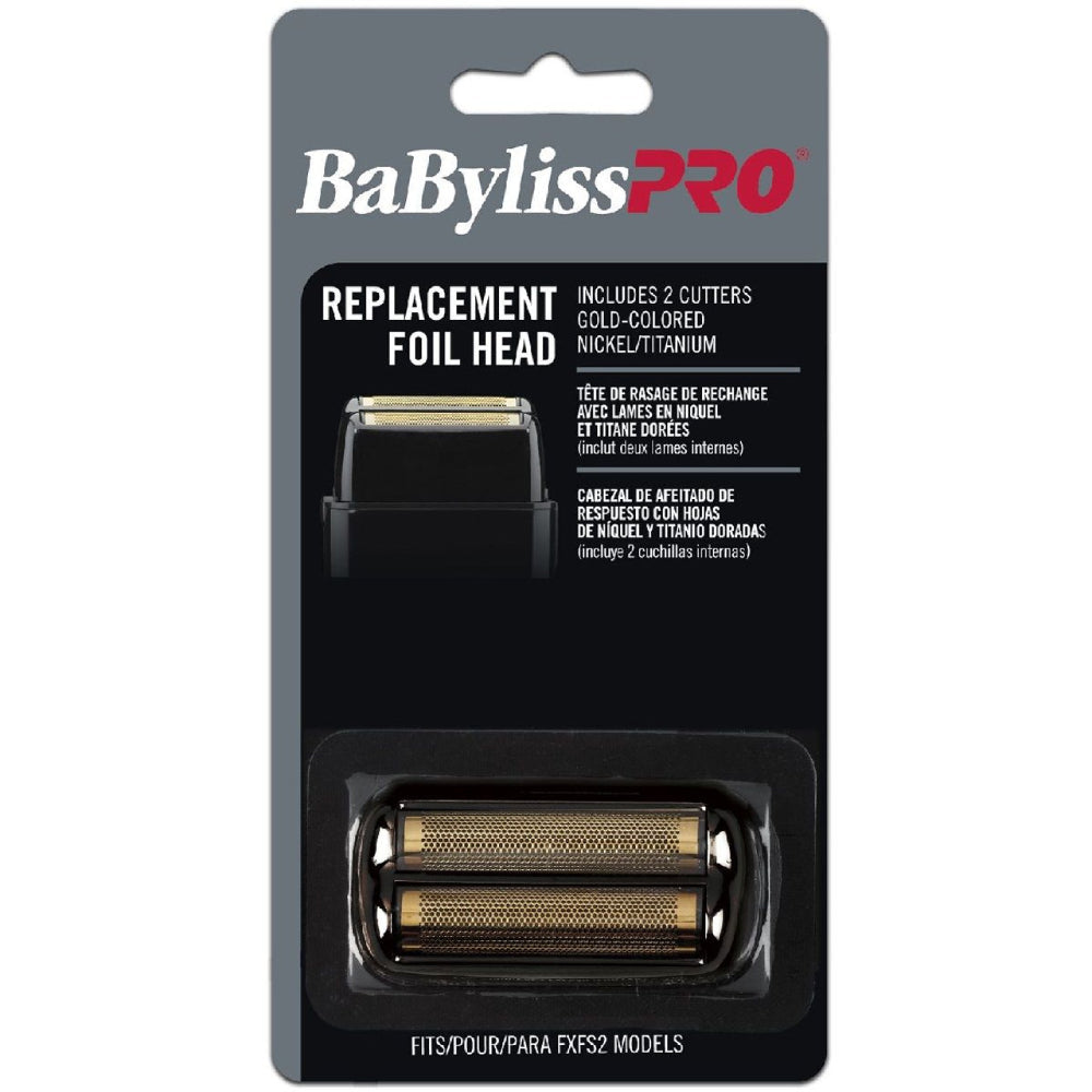 BaByliss PRO Shaver Replacement Foil & Cutters Black FXRF2B-Clipper Vault