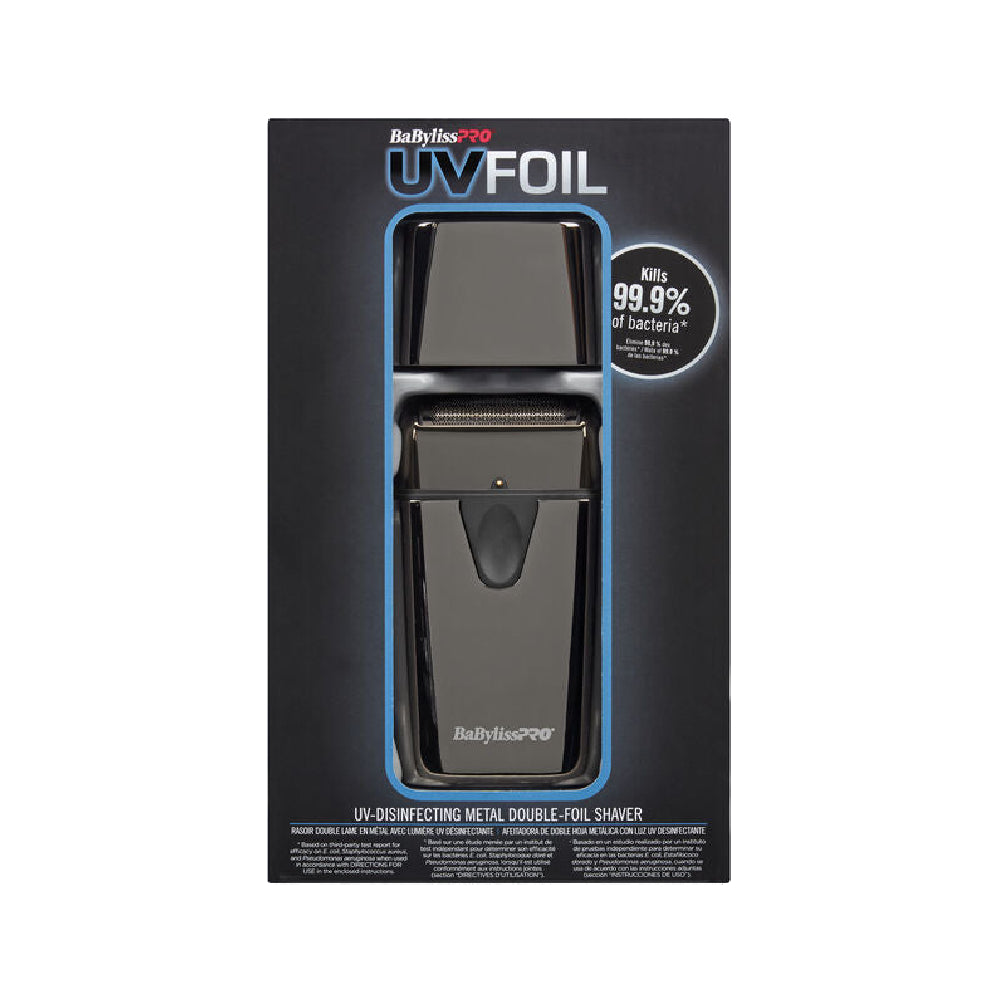 BaByliss PRO UV-Foil Cordless Double Foil Shaver (FXLFS2)-Clipper Vault