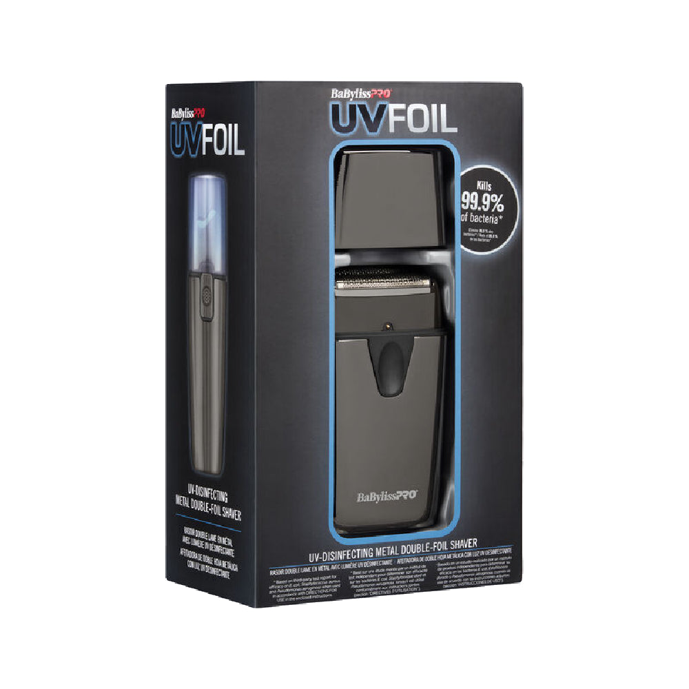 BaByliss PRO UV-Foil Cordless Double Foil Shaver (FXLFS2)-Clipper Vault