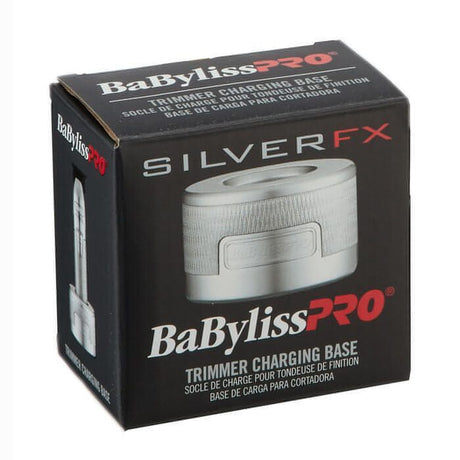 BaByliss Trimmer Charging Base - Silver (FX787BASE-S)-Clipper Vault
