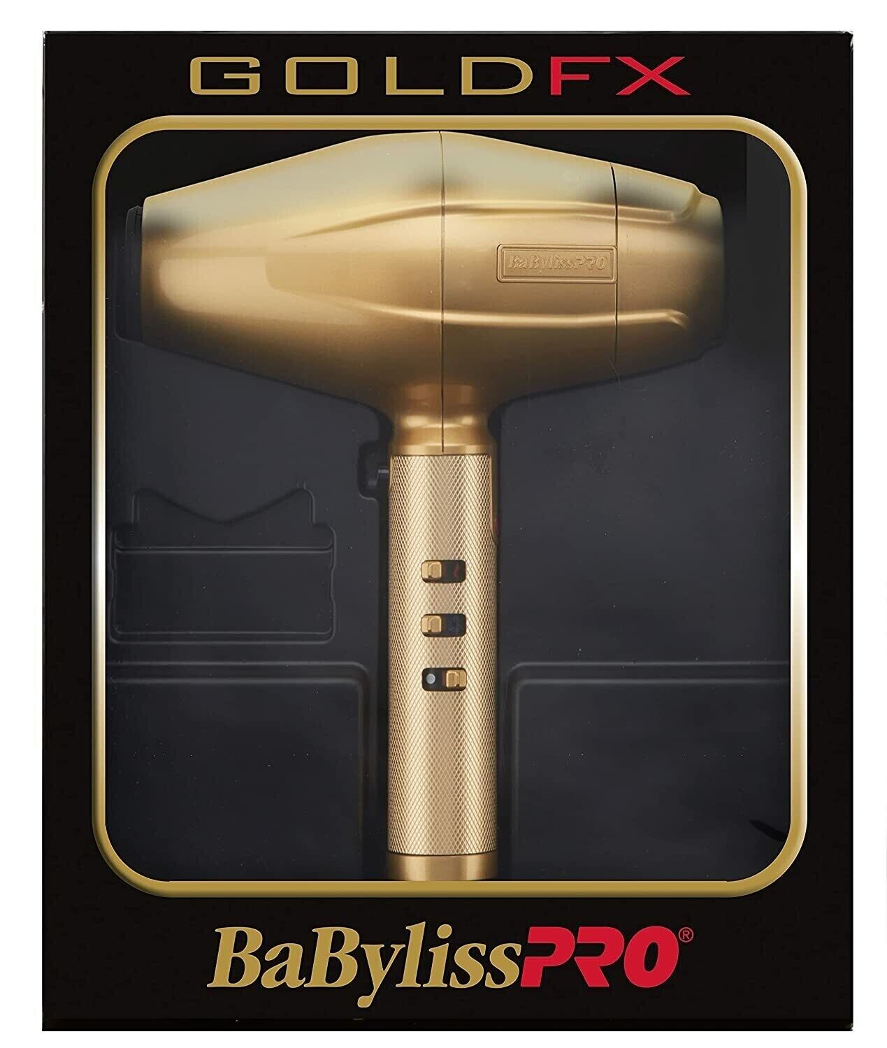 BaBylissPRO GOLDFX High-Performance Turbo Dryer-Clipper Vault