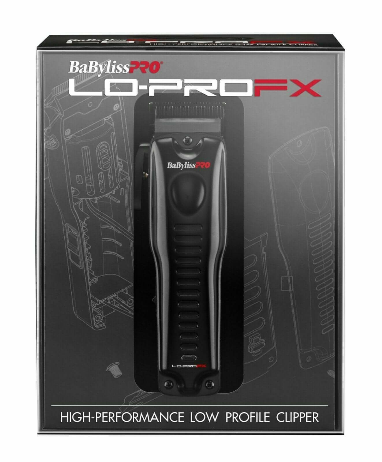 BaBylissPRO® LO-PROFX High Performance Low Profile Clipper (FX825)-Clipper Vault