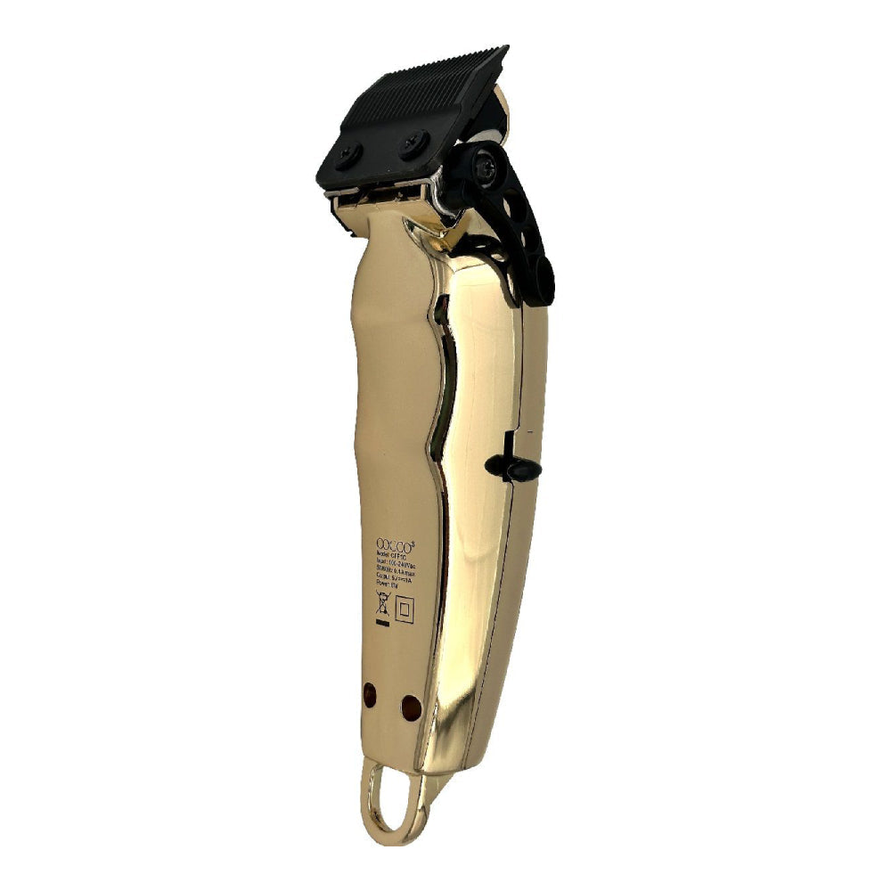 Cocco Pro All Metal Hair Clipper - Gold (Dual Voltage)-Clipper Vault