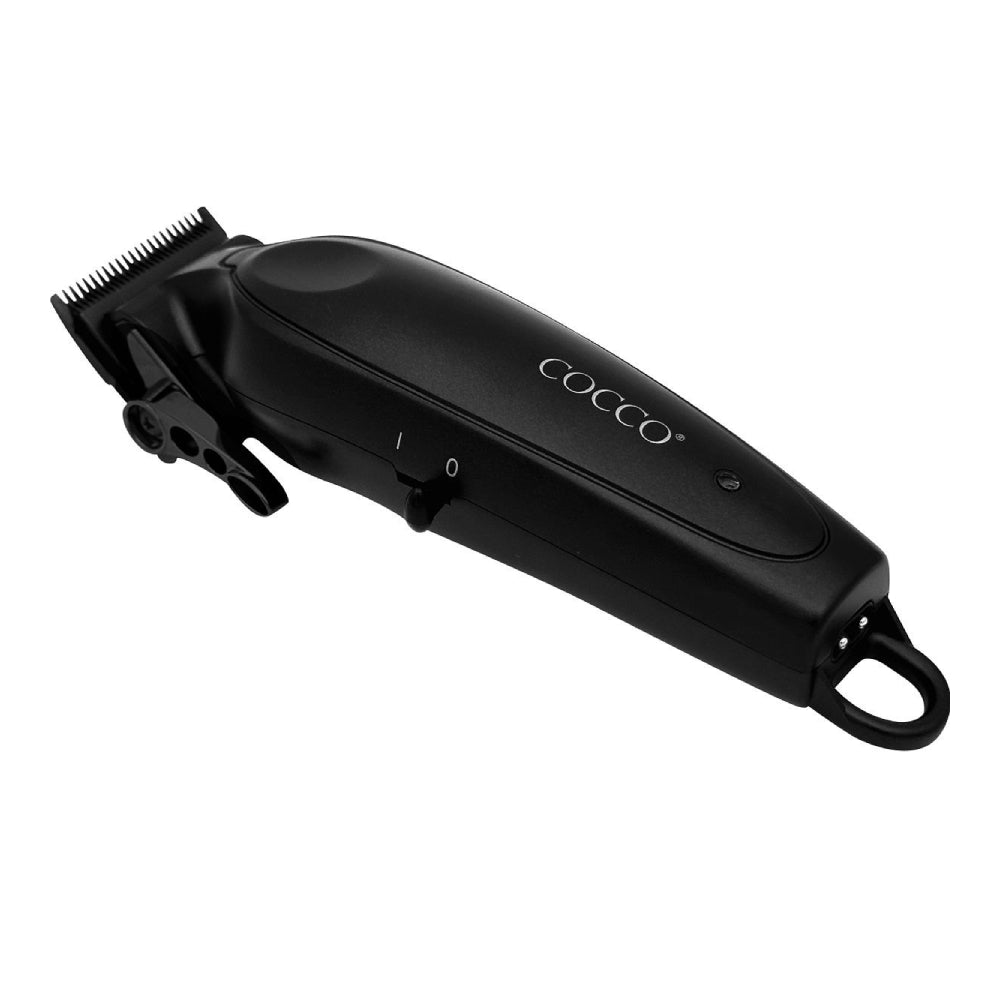 Cocco Pro All Metal Hair Clipper & Trimmer Combo - Black (Dual Voltage)-Clipper Vault