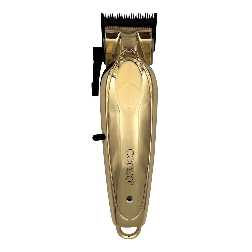 Cocco Pro All Metal Hair Clipper & Trimmer Combo - Gold (Dual Voltage)-Clipper Vault