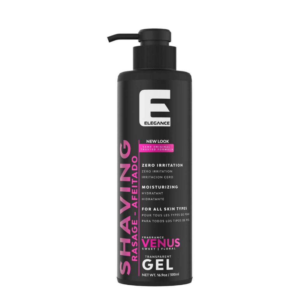 Elegance Shaving Gel Venus 16.9oz 500ml-Clipper Vault