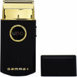 GAMMA+ Uno Mini-Sized Travel Mens Corded-Cordless Foil Shaver-Clipper Vault