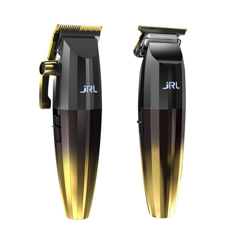 JRL FreshFade Gold Cordless Clipper + Trimmer #Combo-Clipper Vault