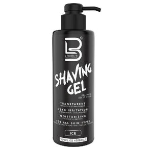L3VEL3 ICE Transparent Shaving Gel - 500 ml-Clipper Vault