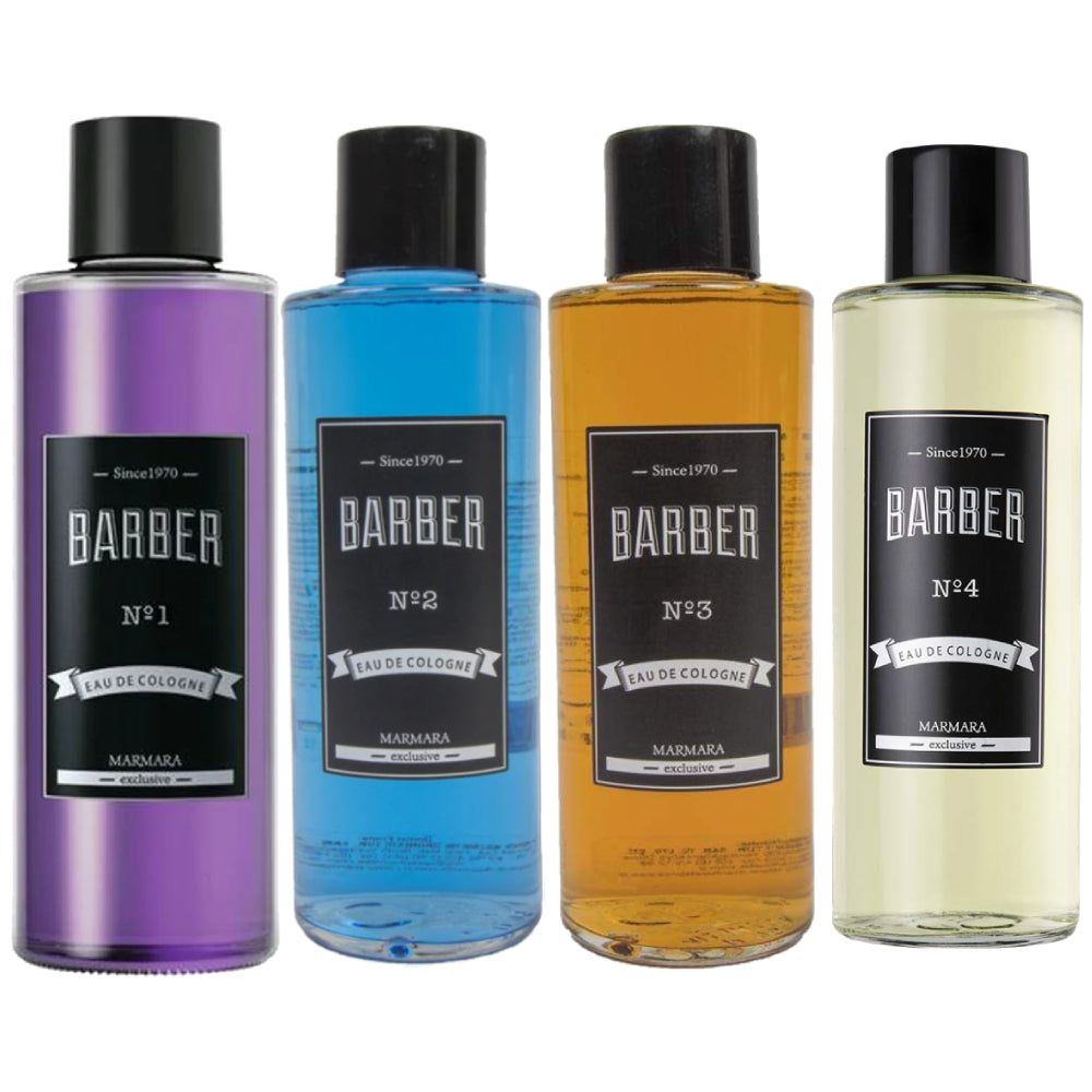 Marmara Barber Aftershave Cologne 500ml NO.1 NO.2 NO.3 NO.4 (Bundle)-Clipper Vault