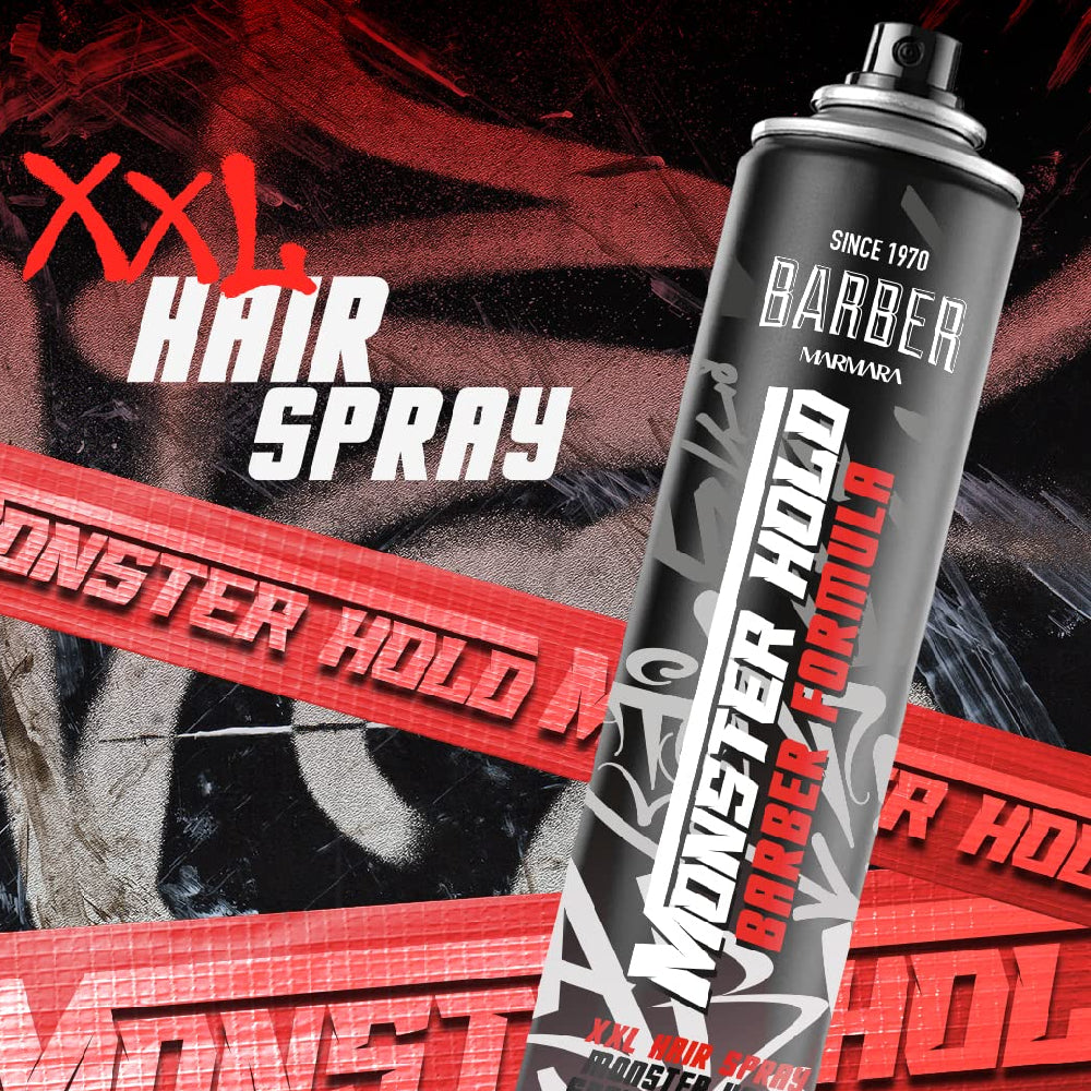 Marmara Barber Monster Hold Hair Spray (25oz)-Clipper Vault