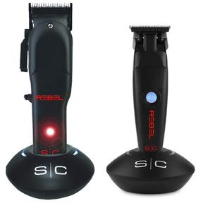 StyleCraft Rebel Cordless Clipper & Rebel Cordless Trimmer (Combo)-Clipper Vault