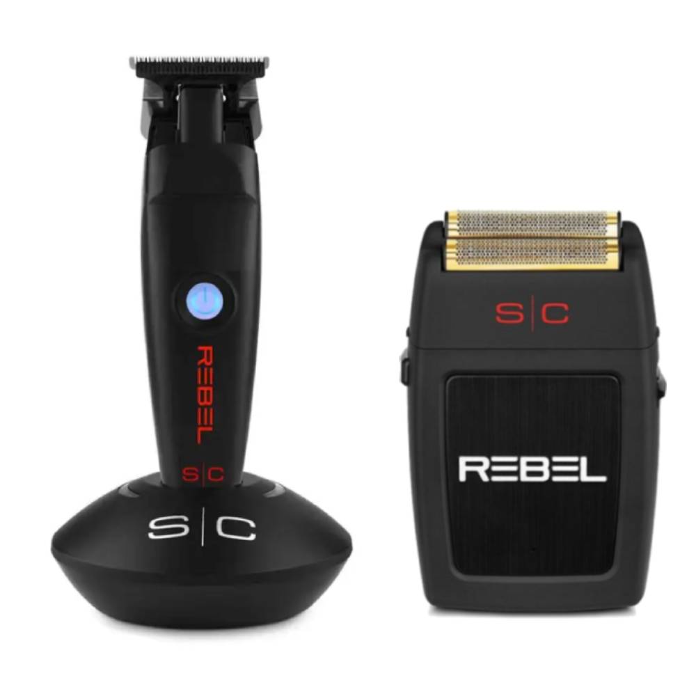 StyleCraft Rebel Cordless Trimmer + Rebel Shaver (Combo)-Clipper Vault